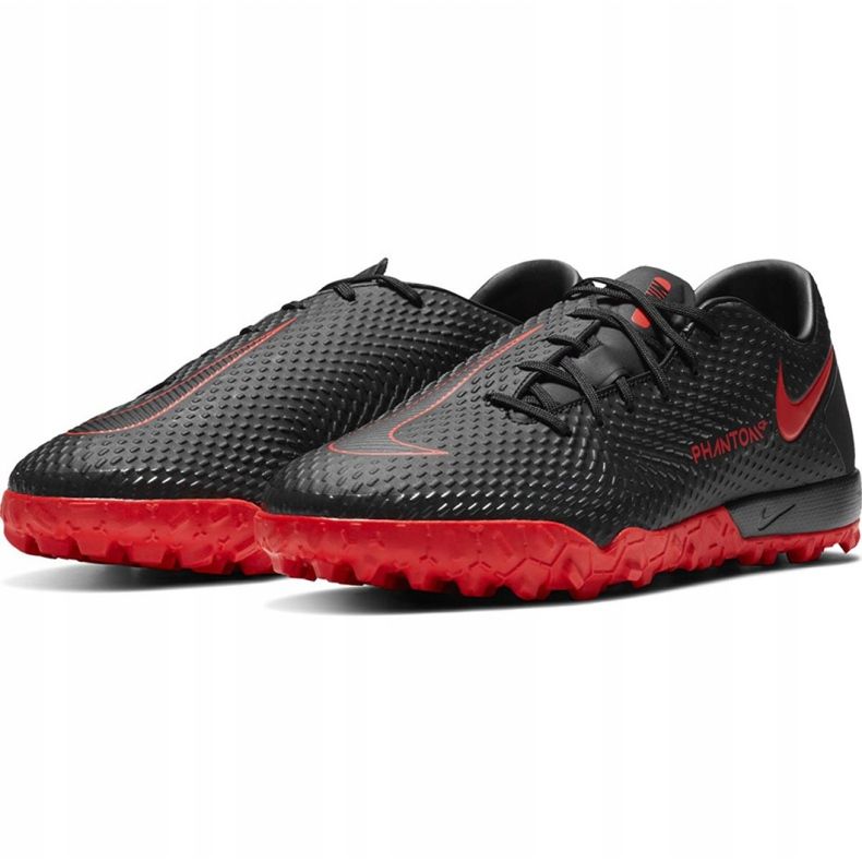 Kopačky Nike Phantom M Gt Academy Tf CK8470 060 černá/červená černý 2