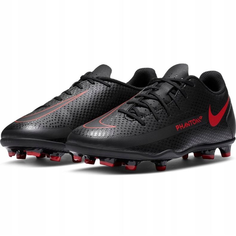 Kopačky Nike Jr Phantom Gt Club FG / MG CK8479 060 vícebarevný černý 1