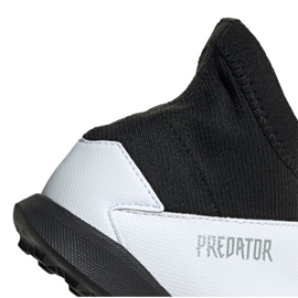 Kopačky Adidas Predator 20.3 Ll Tf Jr FW9211 černá, bílá, černá, šedá / stříbrná bílý 2