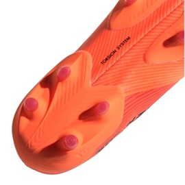 Kopačky Adidas Nemeziz 19+ Fg M EH0772 vícebarevný oranžový 1