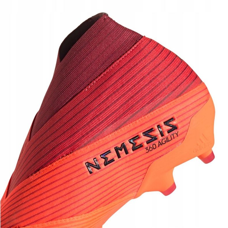 Kopačky Adidas Nemeziz 19+ Fg M EH0772 vícebarevný pomerančový 2