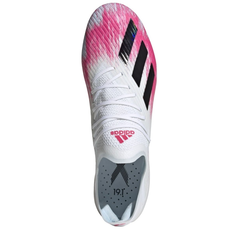 Kopačky Adidas X 19.1 Fg M EG7125 vícebarevný bílý 2