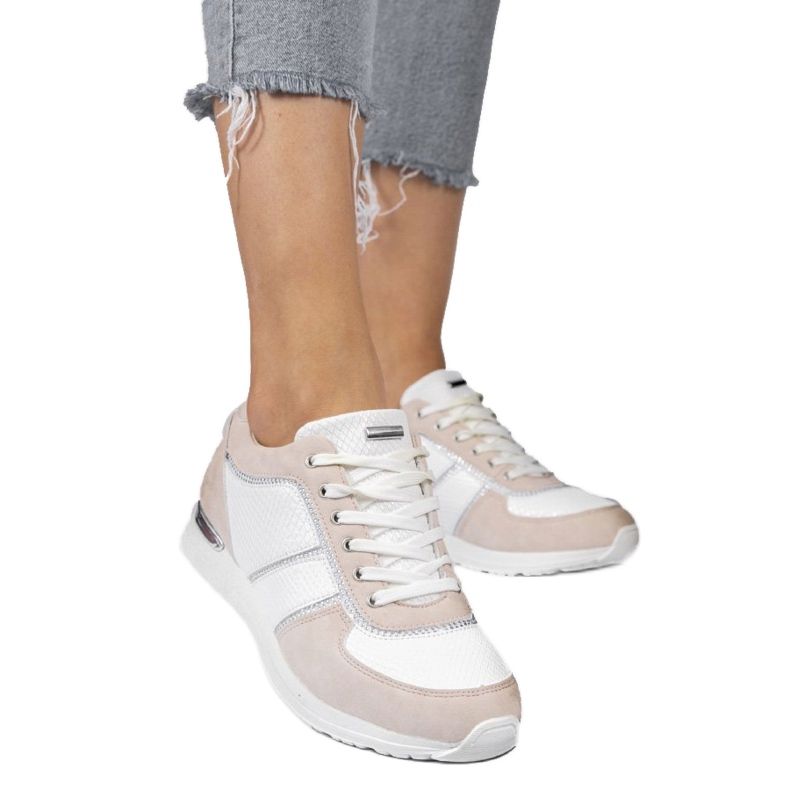 Růžová sportovní obuv z ekologického semiše 6162-Y růžový 1