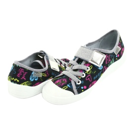 Dětská obuv Befado 251Q137 černý šedá vícebarevný 2