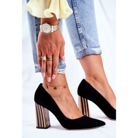 PV3 Dámské lodičky Visconi semiš černá 7417302/200 1 PV3 Dámské lodičky Visconi semiš černá 7417302/200 1