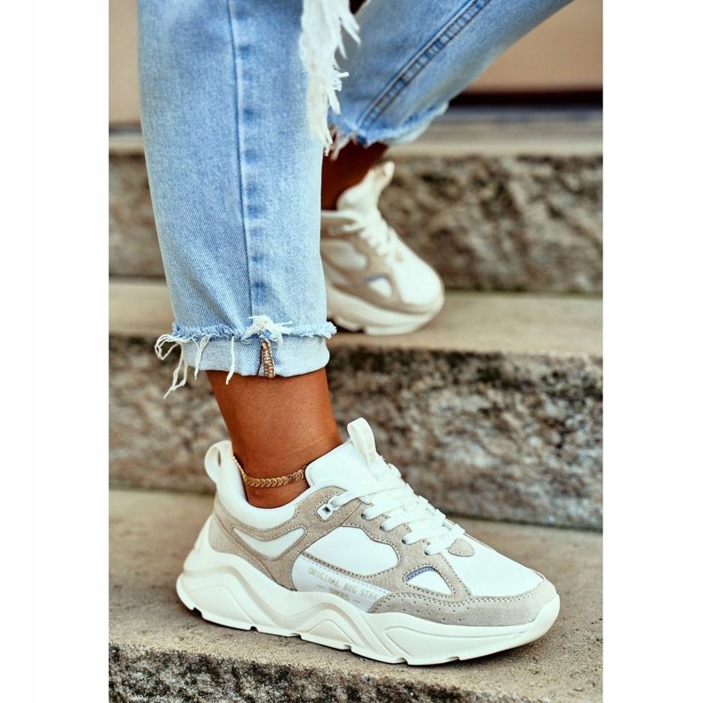 Dámské tenisky Big Star White GG274657 bílý 1