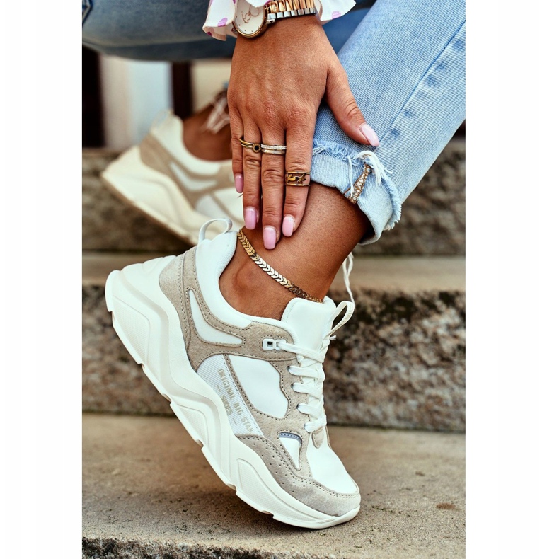 Dámské tenisky Big Star White GG274657 bílý 2