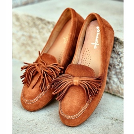 Dámské mokasíny Maciejka Leather Camel 04830 hnědý 1