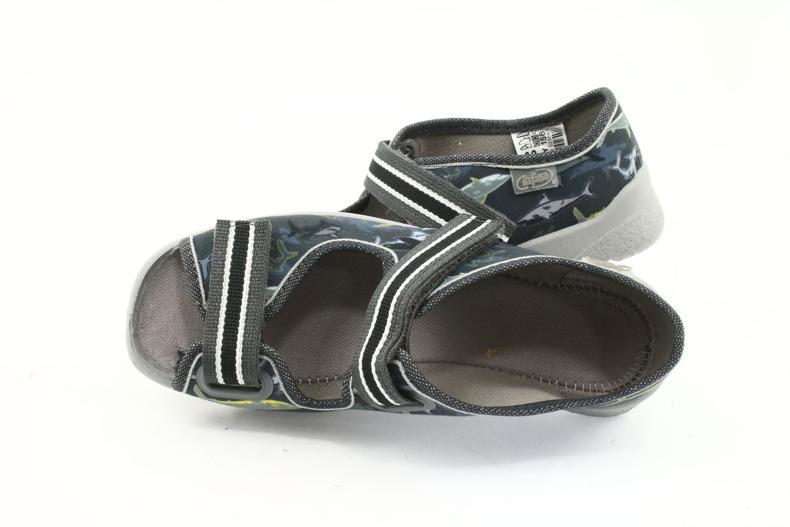 Dětská obuv Befado 969Y158 černý šedá 5