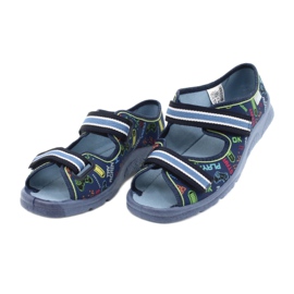 Dětská obuv Befado 969Y161 námořnická modrá vícebarevný 3