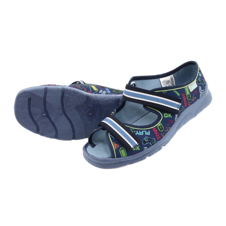 Dětská obuv Befado 969Y161 námořnická modrá vícebarevný 4