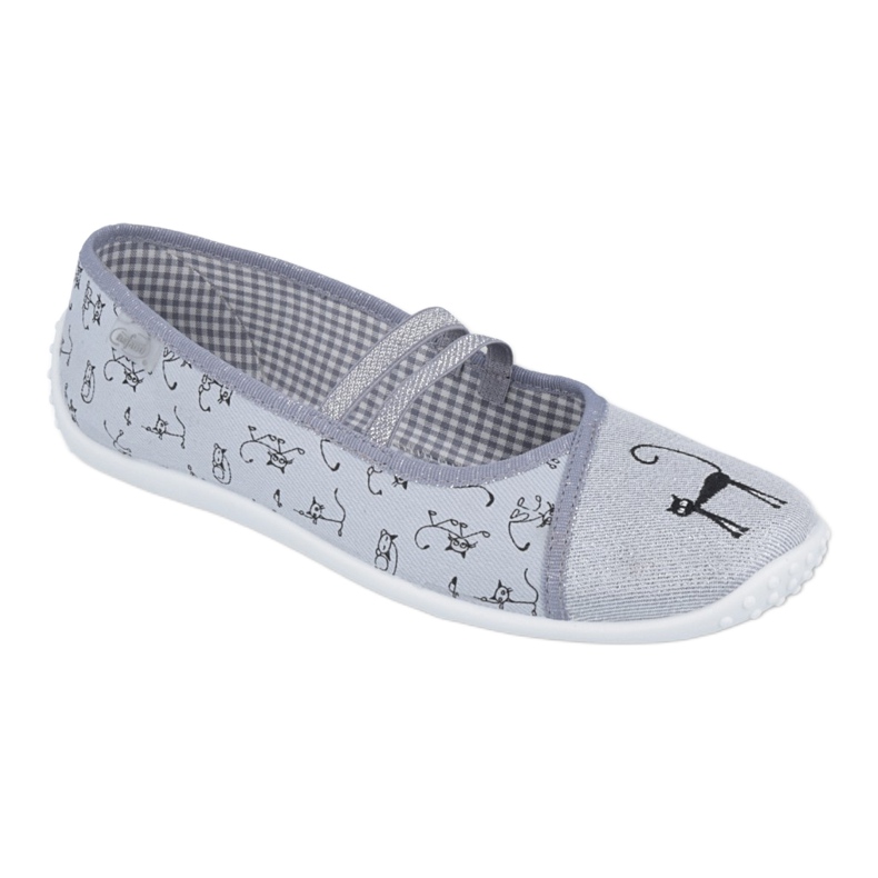 Befado dětské boty 345Q163 černá šedá 1