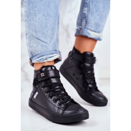 Dámské tenisky Big Star Warm Black V274542FW černý 1