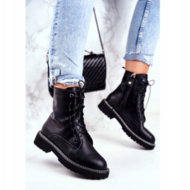 Dámské boty Big Star černé GG274596 černá 2