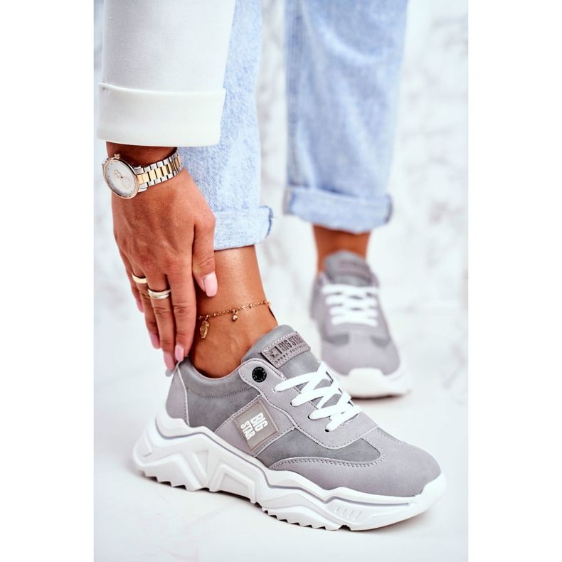 Dámská sportovní obuv Big Star Grey GG274211 šedá 2