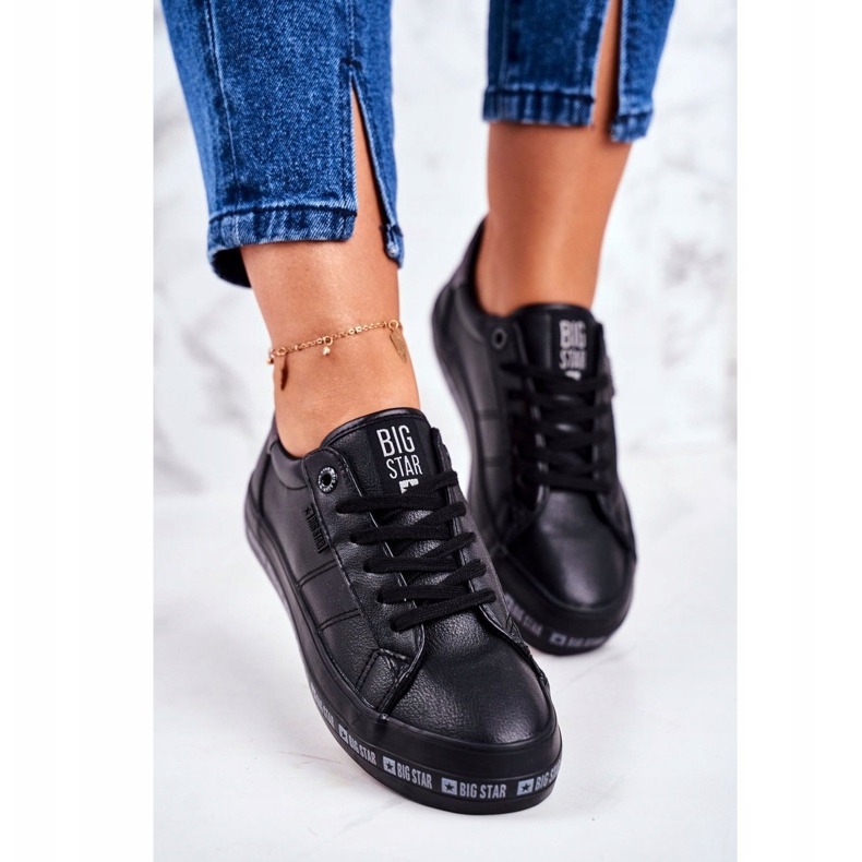 Dámské tenisky Big Star Black Snake GG274193 černý 1