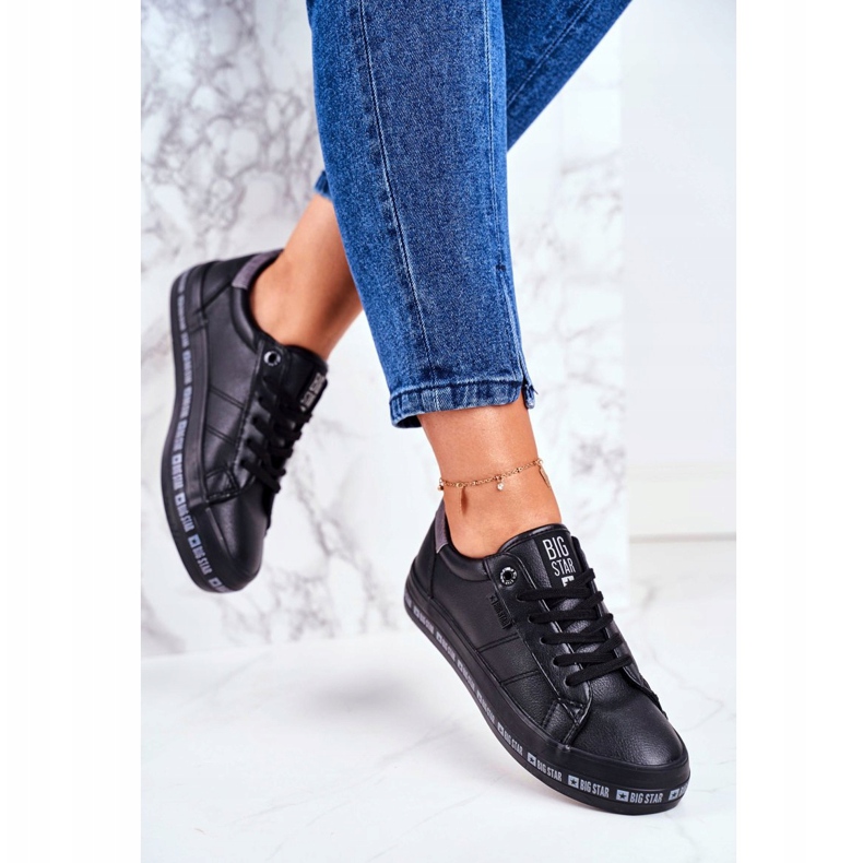 Dámské tenisky Big Star Black Snake GG274193 černý 2