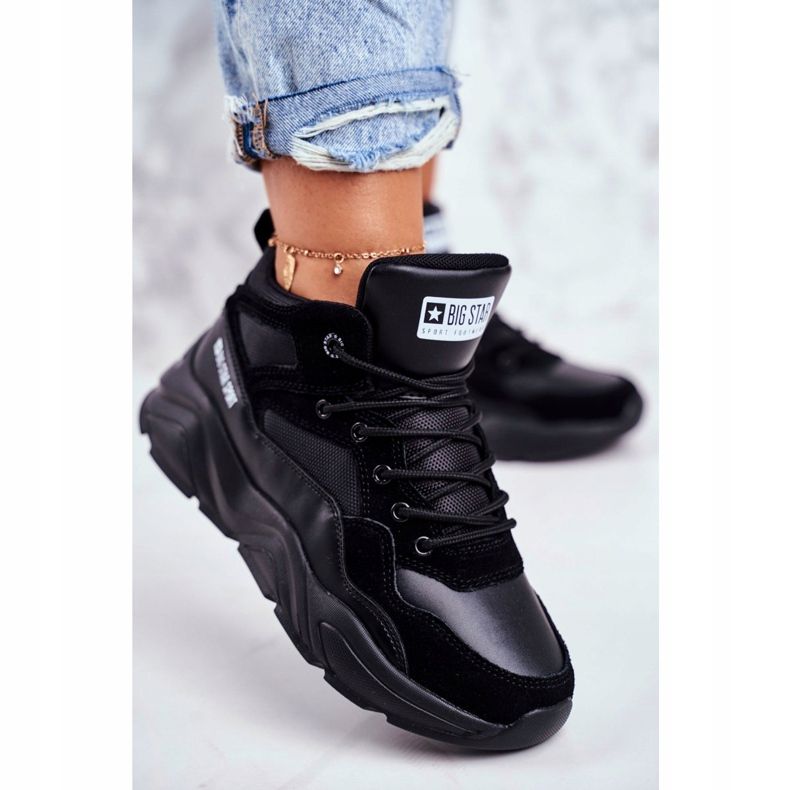 Dámské sportovní boty Big Star černé GG274644 černá 2