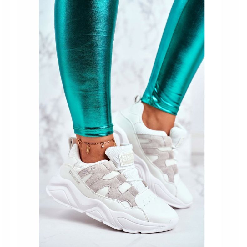 Dámské sportovní boty Big Star White GG274635 bílý 1