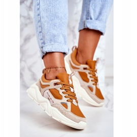 Dámské tenisky Big Star Béžová GG274653 béžový 1