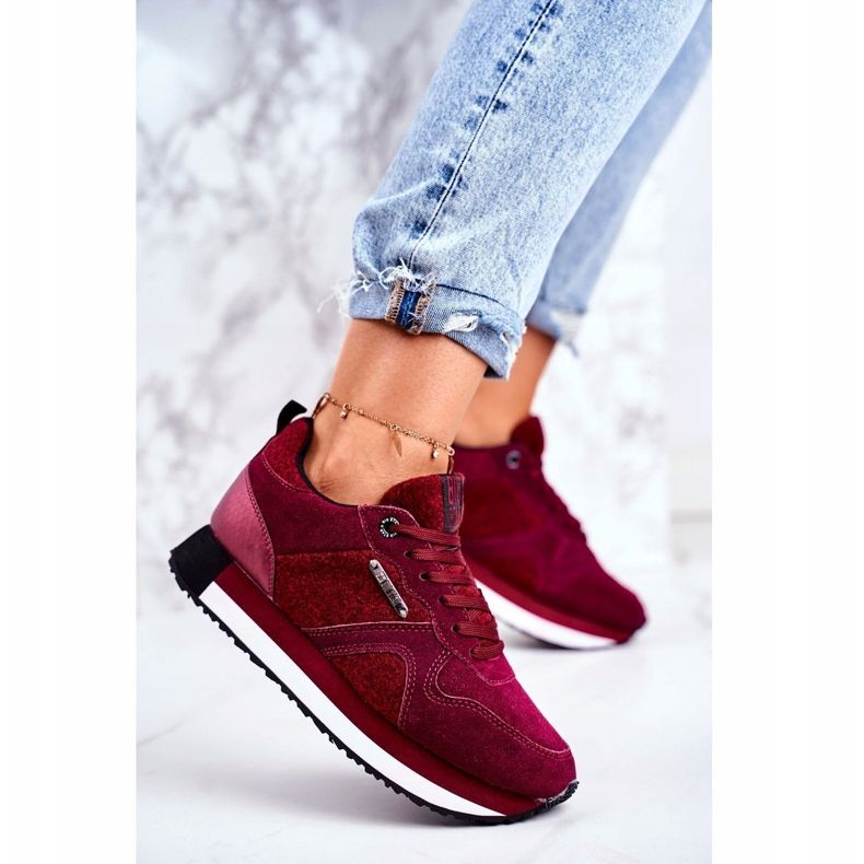 Sport pro mládež Big Star Bordeaux GG274462 červené 1