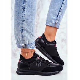 Dámské sportovní boty Tenisky Cross Jeans černé GG2R4046C černý 2
