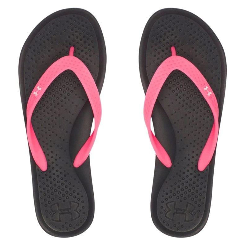 Pantofle Under Armour Atlantic Dune W 1252540-006 černá růžový 1