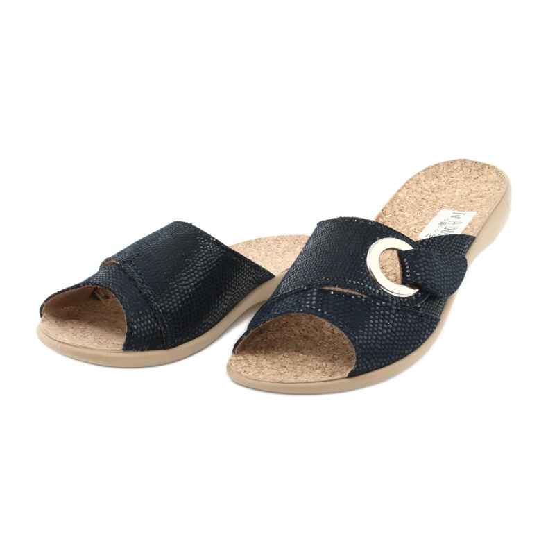 Dámské boty Befado pu 265D017 námořnická modrá 3