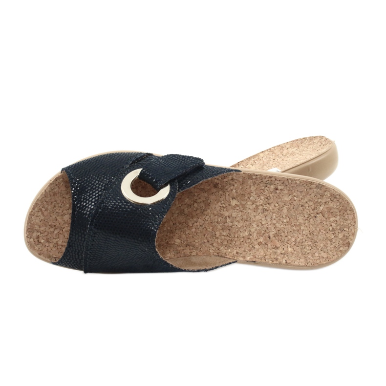 Dámské boty Befado pu 265D017 námořnická modrá 5