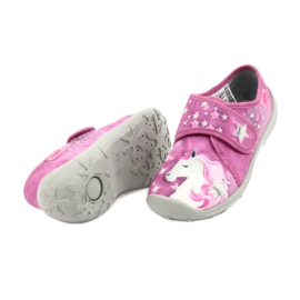 Dětské boty Befado 560X118 bílý růžový šedá 4