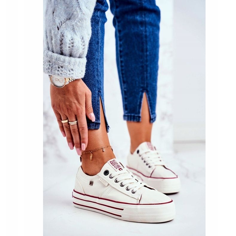 Dámské tenisky Big Star White GG274140 bílý 1