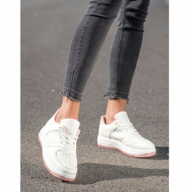 SHELOVET Tenisky Na Platformě bílý 1