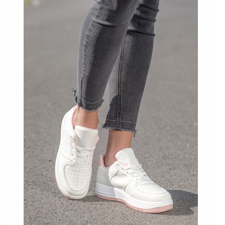 SHELOVET Tenisky Na Platformě bílý 2