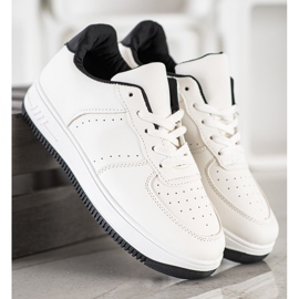 SHELOVET Tenisky Na Paltformu bílý 1