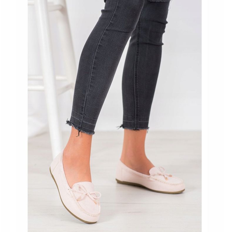 Super Me Semišové mokasíny béžový 1