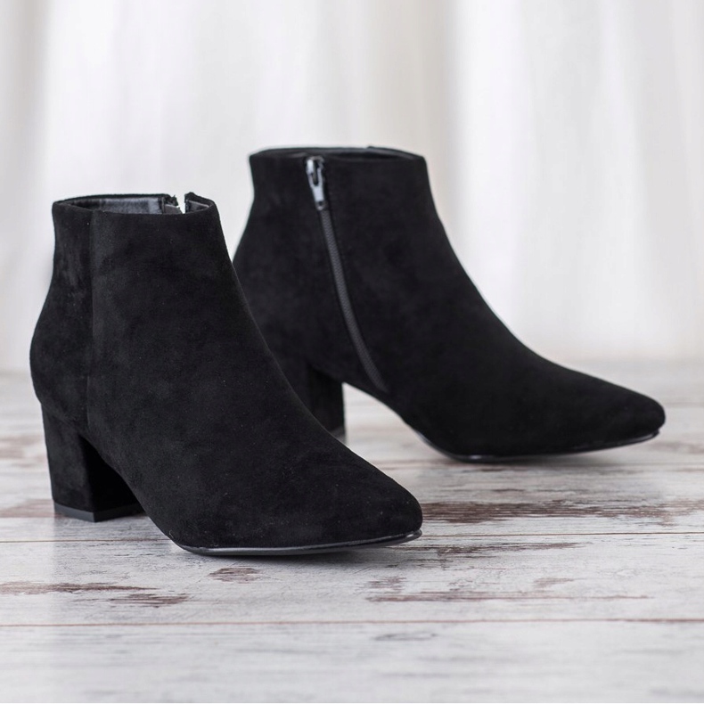 Klasické boty VINCEZA černý 1