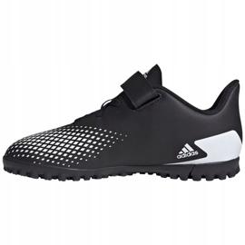 Kopačky Adidas Predator 20.4 H&L Tf Jr FW9225 bílý černá 2 Kopačky Adidas Predator 20.4 H&L Tf Jr FW9225 bílý černá 2