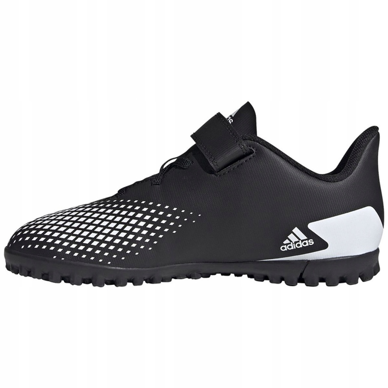 Kopačky Adidas Predator 20.4 H&L Tf Jr FW9225 bílý černá 2 Kopačky Adidas Predator 20.4 H&L Tf Jr FW9225 bílý černá 2