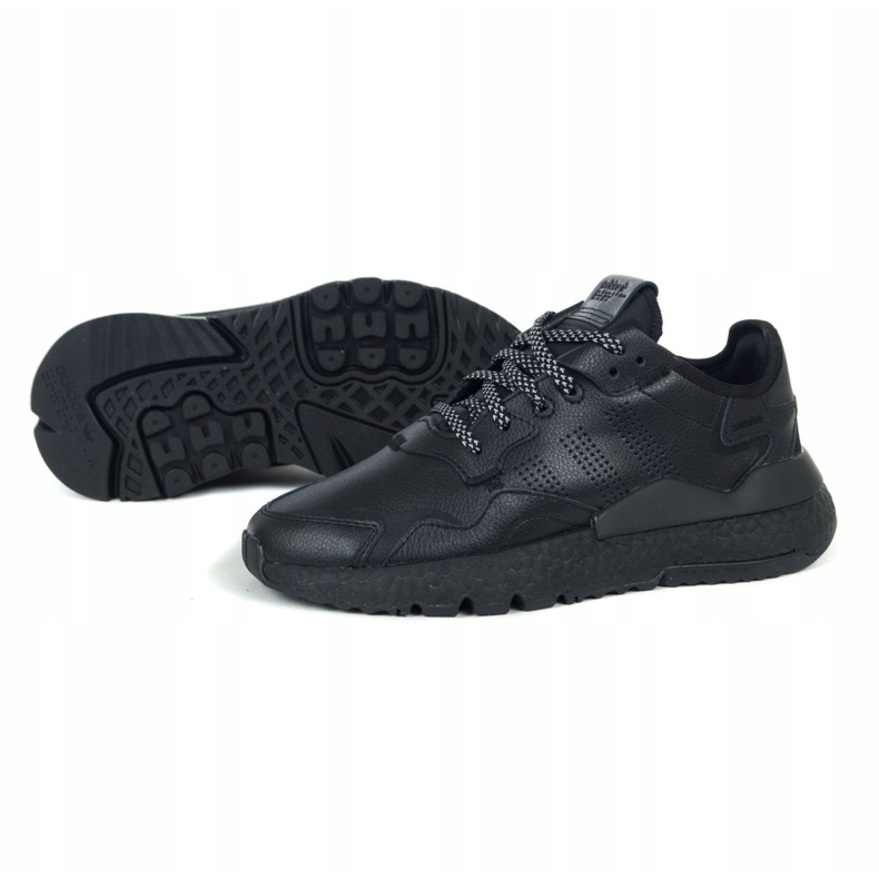 Boty Adidas Nite Jogger Jr EG5837 černý 1