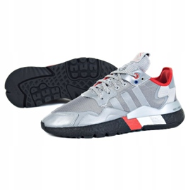 Boty Adidas Nite Jogger M FV3787 stříbro šedá 1