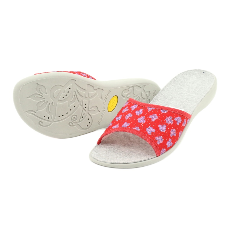 Dámské boty Befado pu 300D043 červené 2