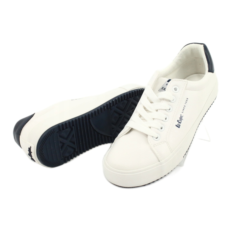 Boty Lee Cooper W LCJL-20-31-072 bílý námořnická modř 3