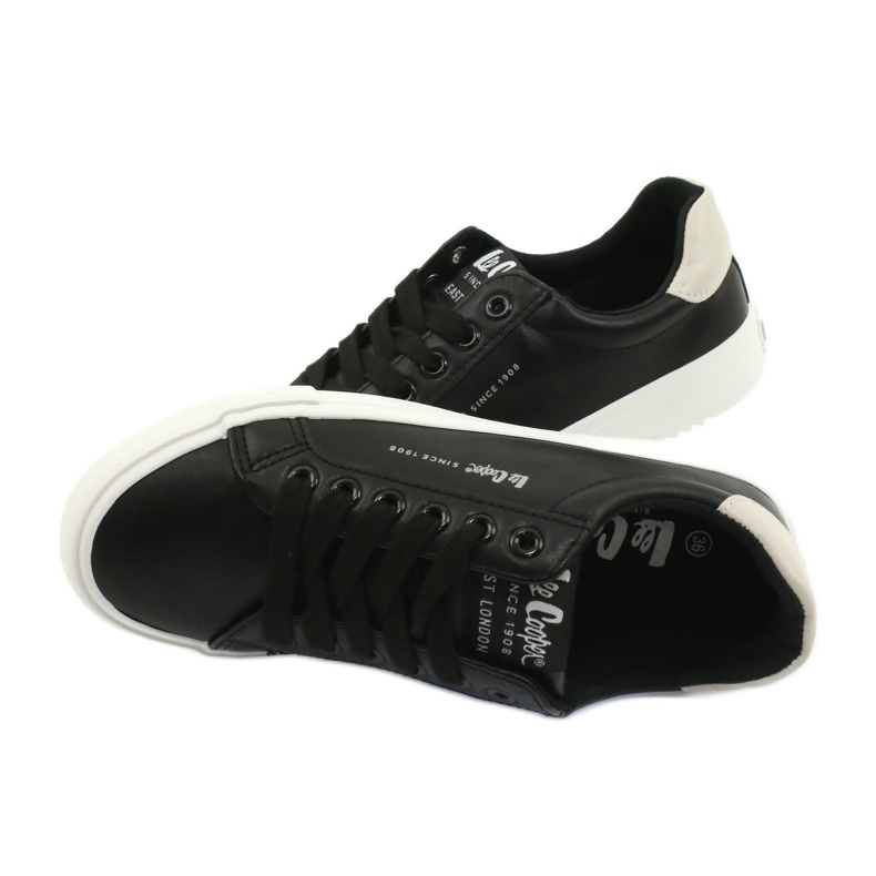 Lee Cooper Dámské ekologické tenisky LCJL-20-31-071 Black černý 4