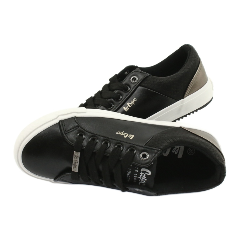 Lee Cooper Dámské tenisky Eco-Ski LCJL-20-31-041 Black černý 4