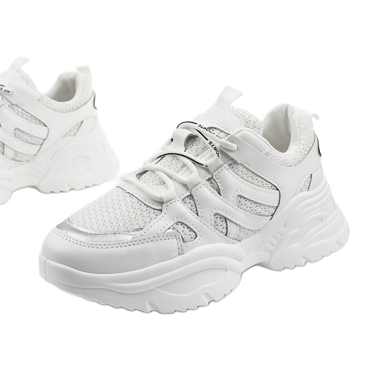 Bílé tenisky Cahraelas bílý 1