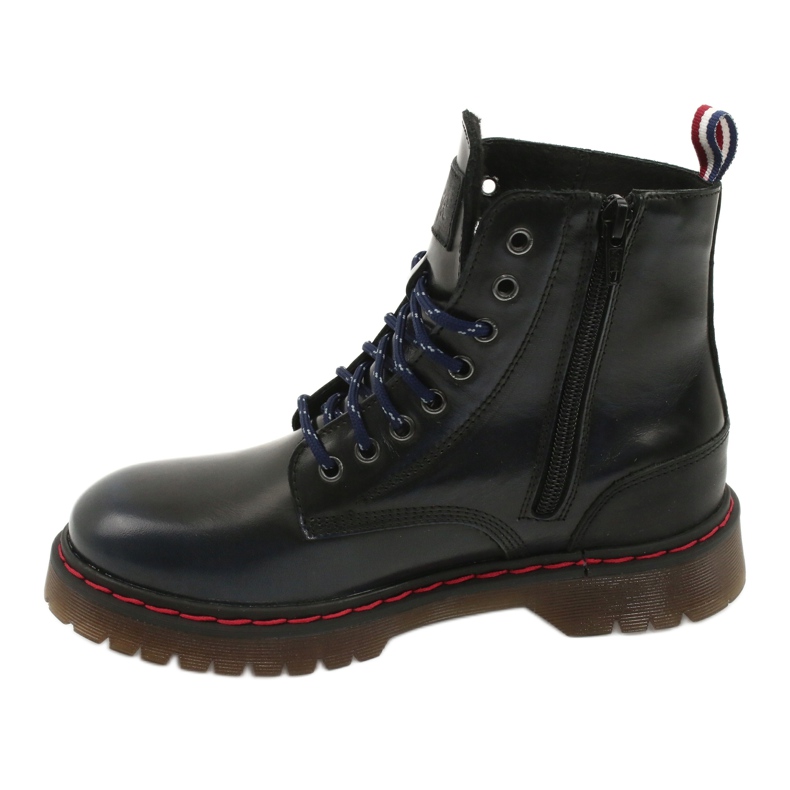 Lee Cooper Boty LCJPL-20-01-014 Navy černý námořnická modř 1