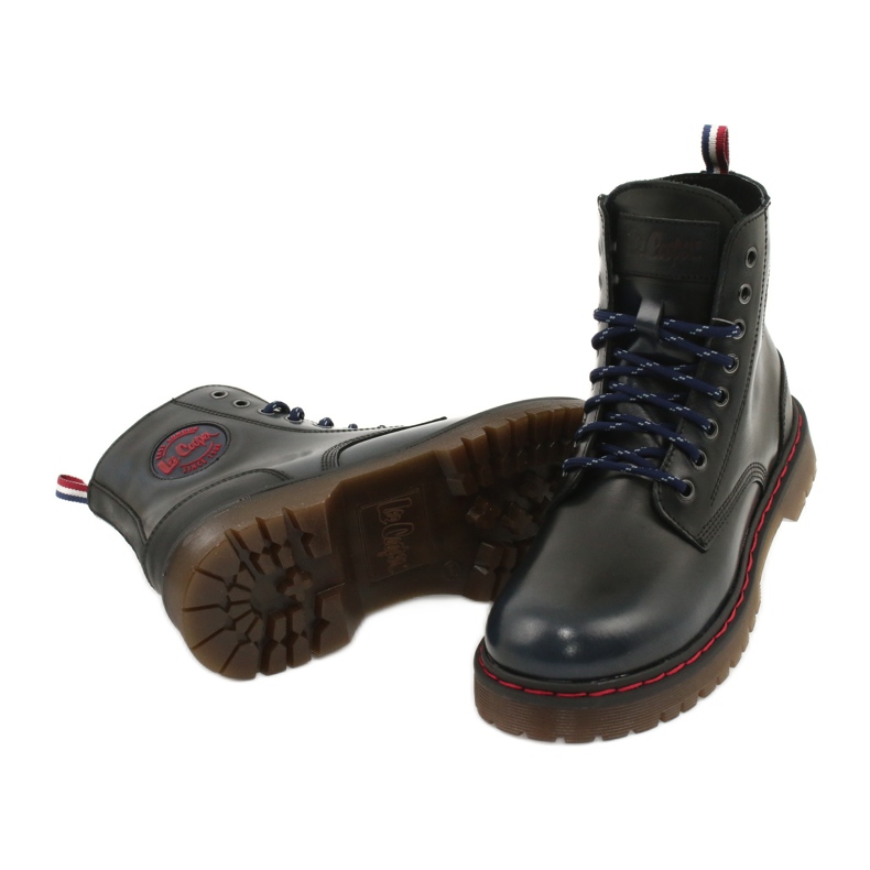 Lee Cooper Boty LCJPL-20-01-014 Navy černý námořnická modř 3