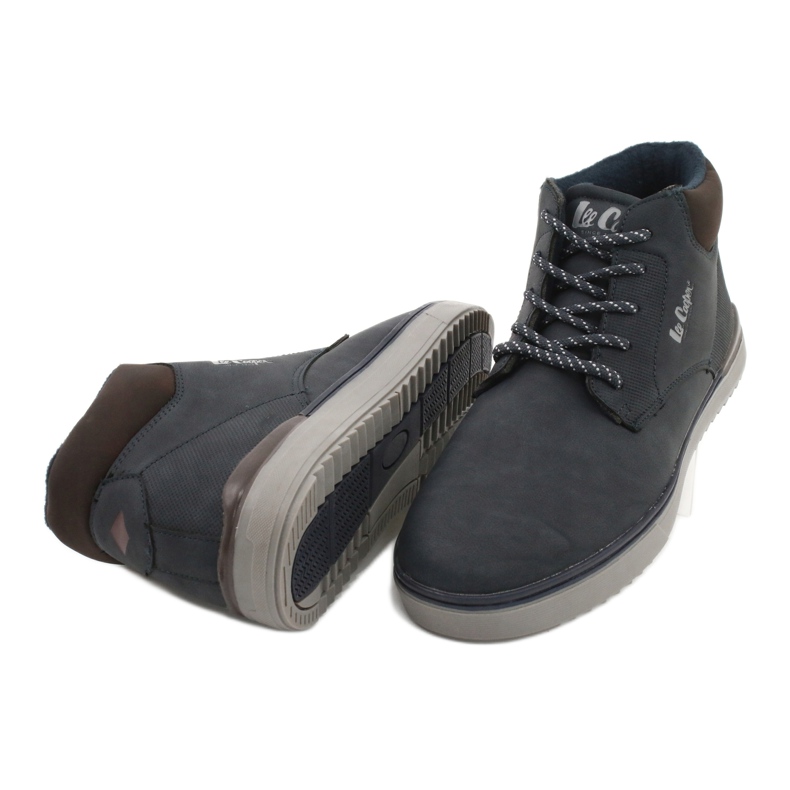 Pánská obuv Lee Cooper LCJ-20-29-063B hnědý námořnická modř 3