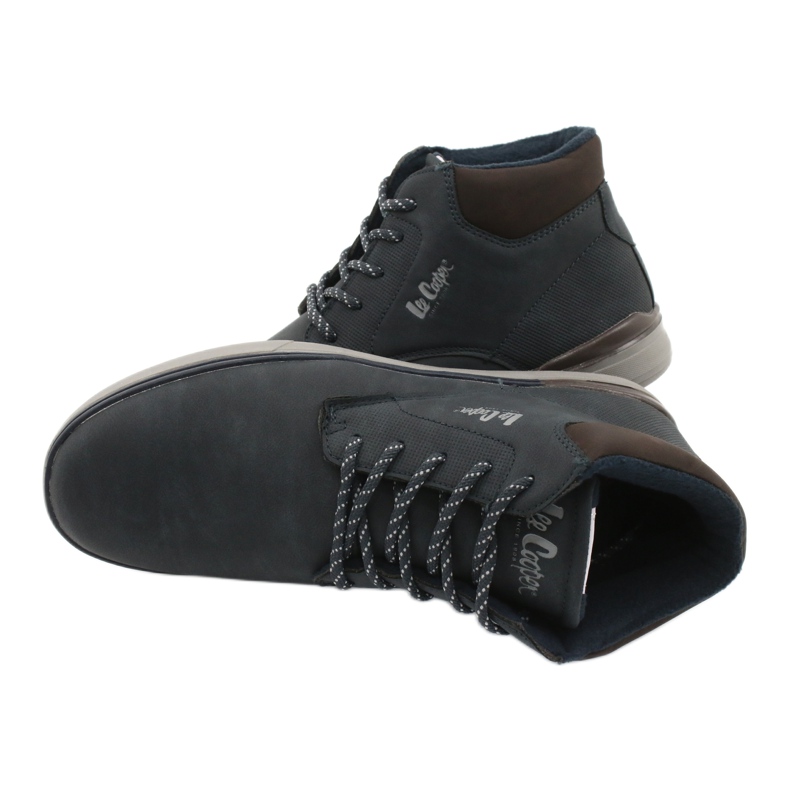 Pánská obuv Lee Cooper LCJ-20-29-063B hnědý námořnická modř 4