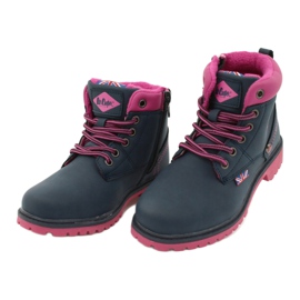 Lee Cooper Trappers dětské na tmavě modrém jezdecku modrý 2